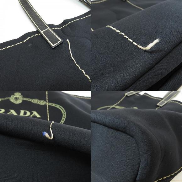 Prada Bag Neoprene Leather Tote - Picture 8 of 9